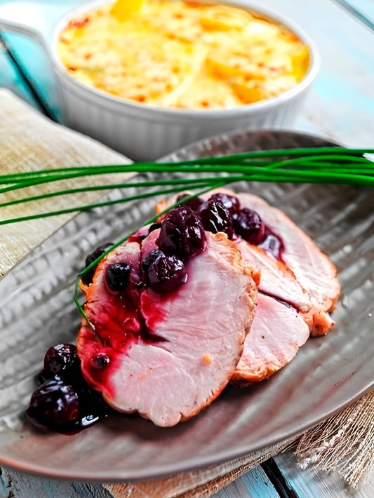 Beenham met Cranberry Compote | Uit de Airfryer