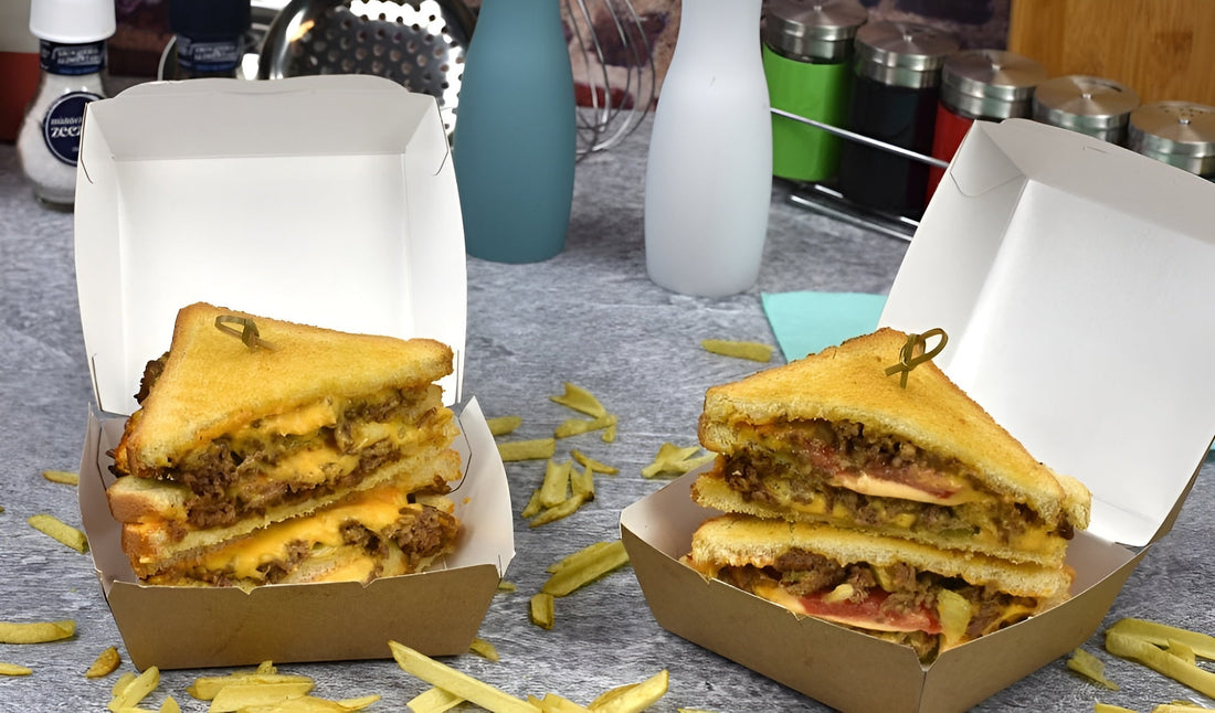 Cheeseburger Tosti Speciaal