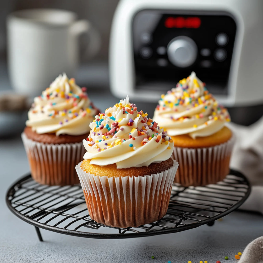 Cupcakes | Uit de Airfryer