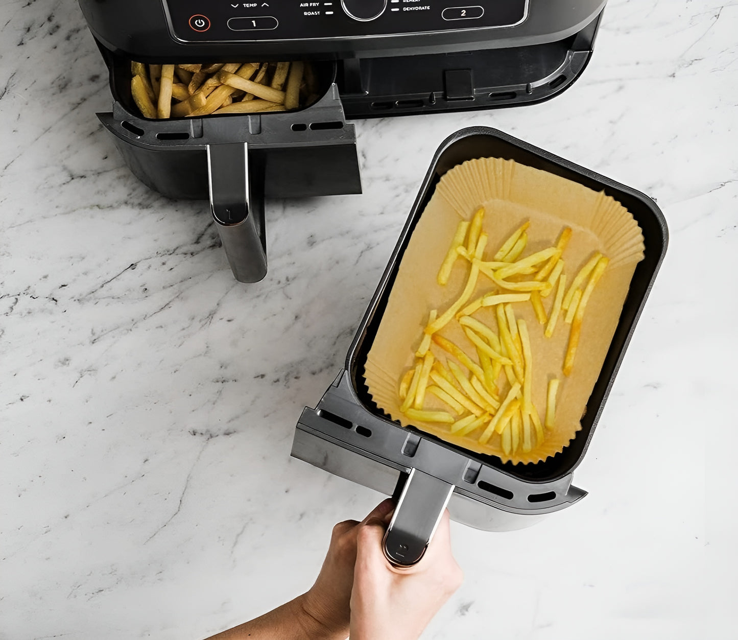 Airfryer bakpapier | rechthoekig